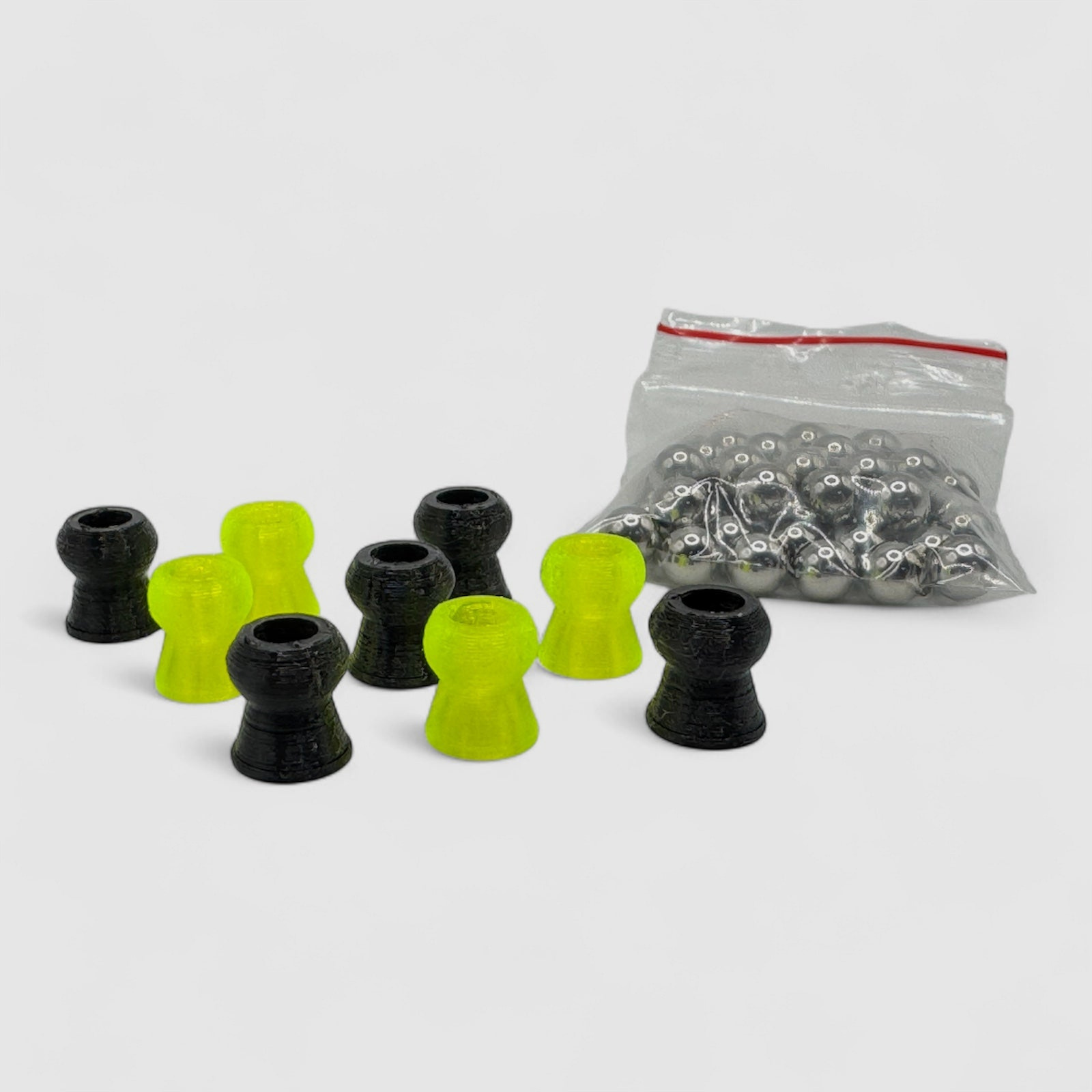 50x Diabolos échantillon, 9mm, CAL .357, réutilisable, AEA HP Max