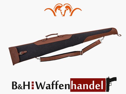 Blaser Flinten Slipbag Loden / Leder Einschub-Futteral