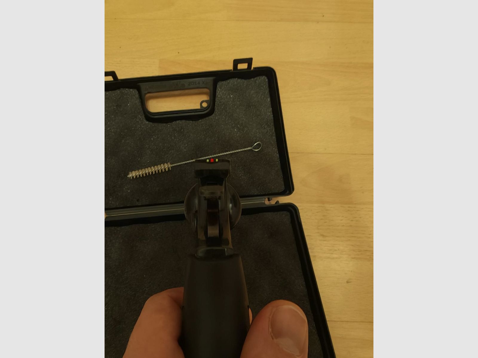 ME (incenso) Bull-Barrel | 4 " pollici canna | Cal. .22 / 5,5 mm LEP revolver con grilletto a scarpetta | ampia piastra del cane | mira notturna | set tamburo in acciaio | versione speciale