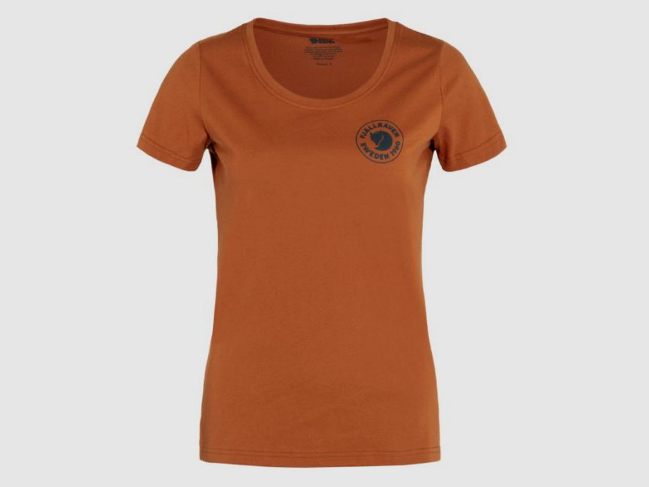 Fjällräven D-T-Shirt 1960 Logo W | terracotta brown, Bild 1 von 4