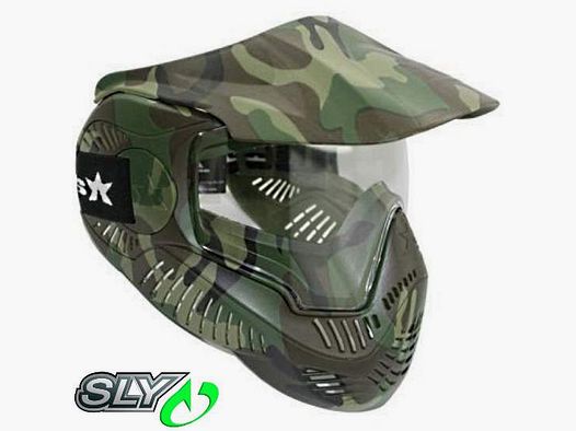 Valken MI-7 Paintball Thermalmaske (Woodland)