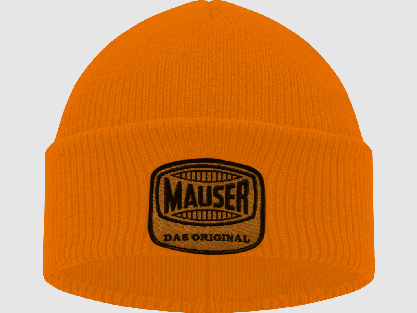 MAUSER Beanie Watch Cap Winter Hat pure blaze orange