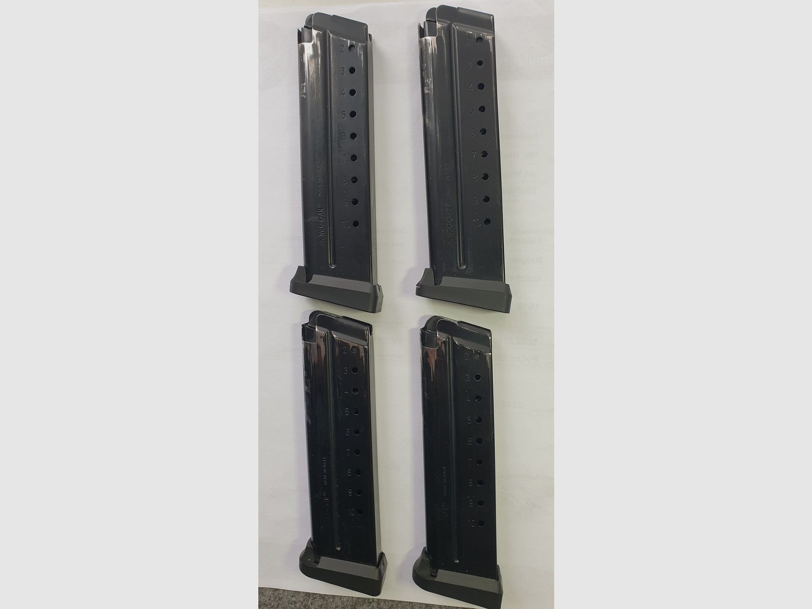 Magazine für Schmeisser Hugo, 9 mm