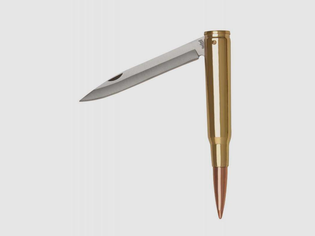 United 50 Cal. Bullet Folding Knife, folding knife in cartridge shape