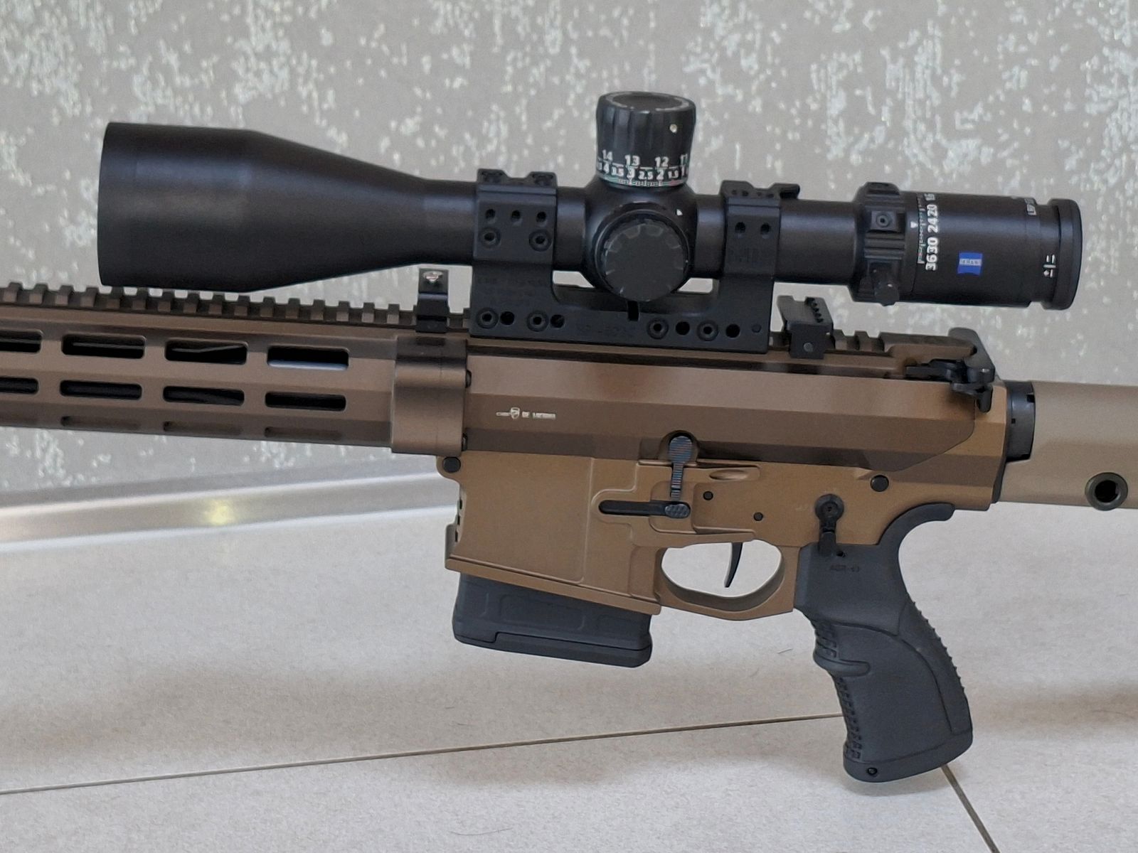 DAR 10 - 6.5 Creedmoor Custom Long Range semiautomatico come nuovo