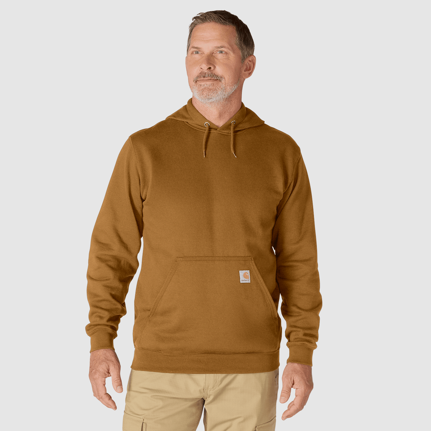 Carhartt Marquette Sweter Męski Carhartt Brązowy L