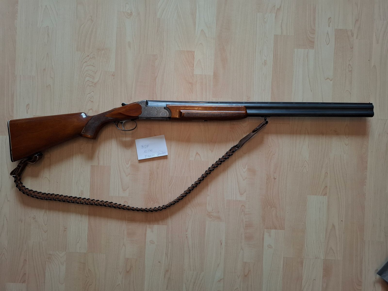 Bockdoppelflinte Mauser Gamba 12/70