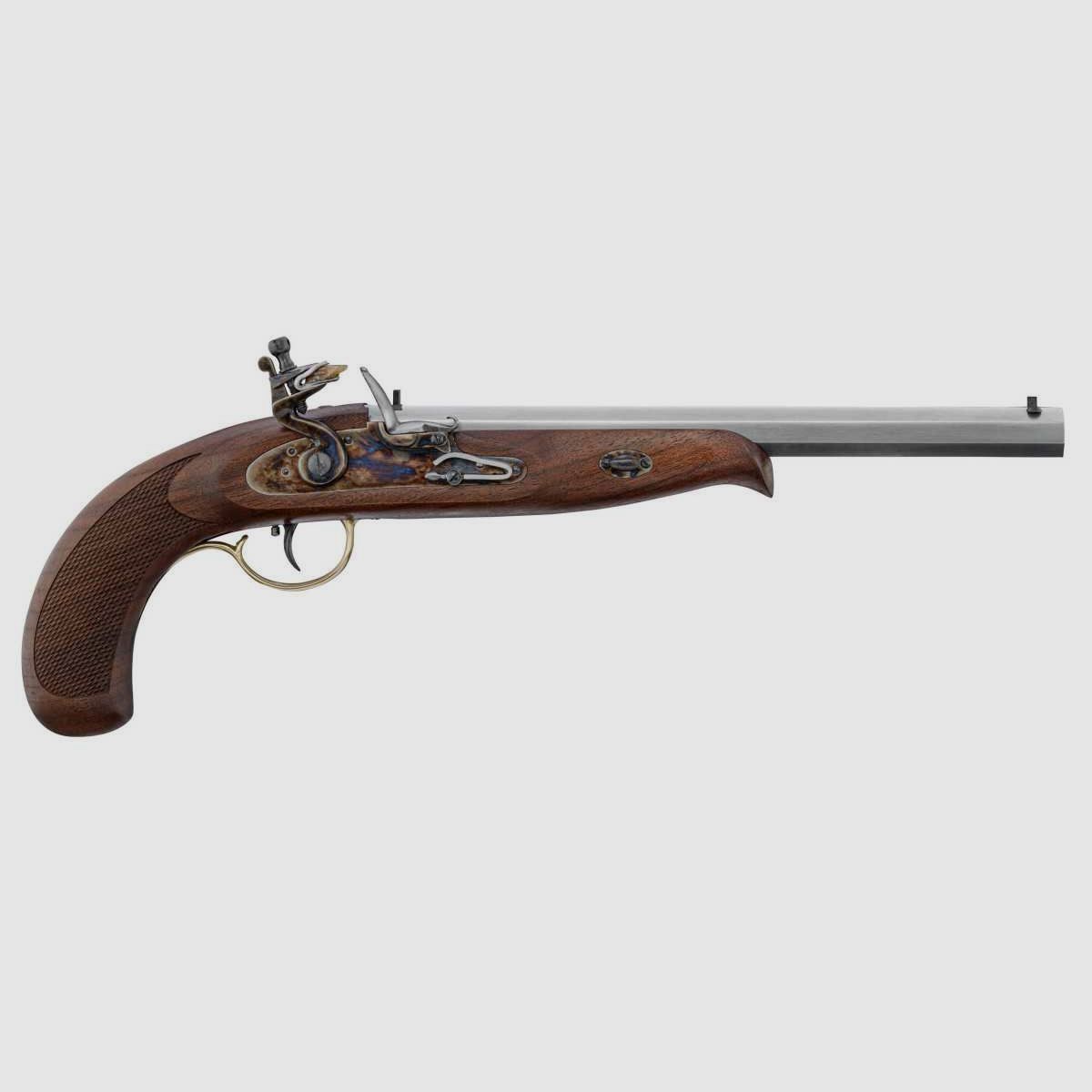 Pistolet Pedersoli Continental celowy na kapiszon - Kal. 44 - gładki, zdjęcie 2 z 5