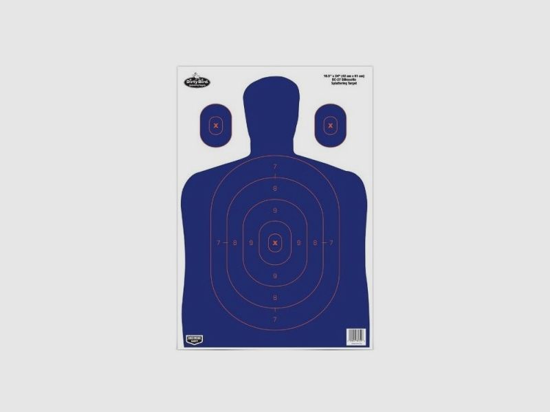 3 doelen Silh.BC-27 42x61cm