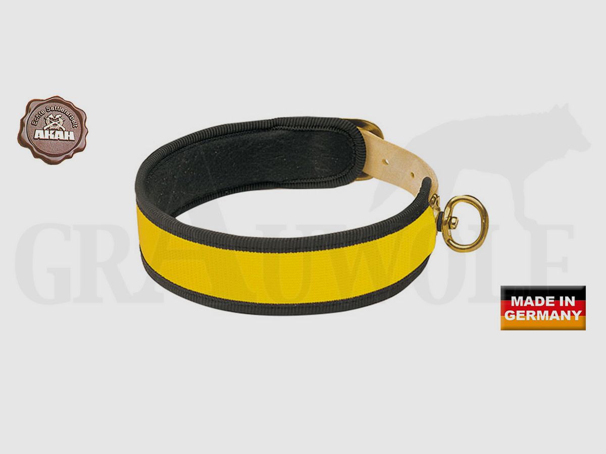 Akah Collar de Sudor Especial Amarillo Neón 45 cm