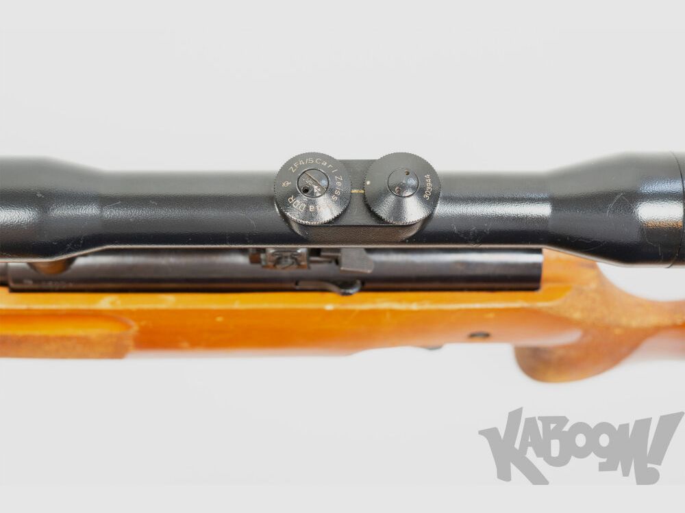 SSG 82 VEB Fábrica de Armas para Vehículos y Caza Ernst Thälmann Suhl Rifle de Francotirador Original de la RDA SSG 82 con Zeiss Jena ZF4 - Objeto de Colección Raro