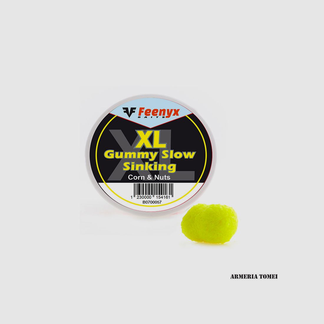 FEENYX BAITS – XL GUMMY SLOW SINKING Corn & Nuts 10MM