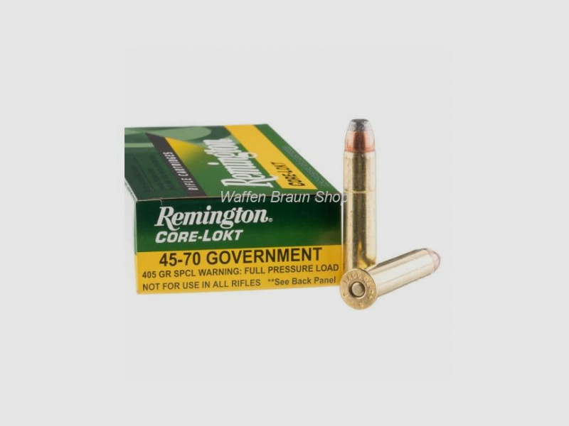 Remington 45-70 Government SP 405 grain, 20 Stk.#R4570G1