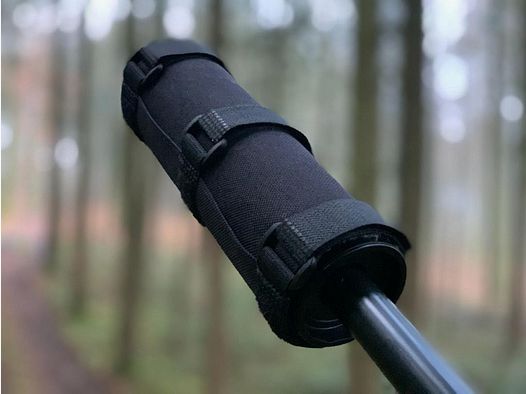 Hausken JD184 XTRM Schalldämpfer- Schutzhülle / Silencer Cover CN-ProTec Optimum Schwarz