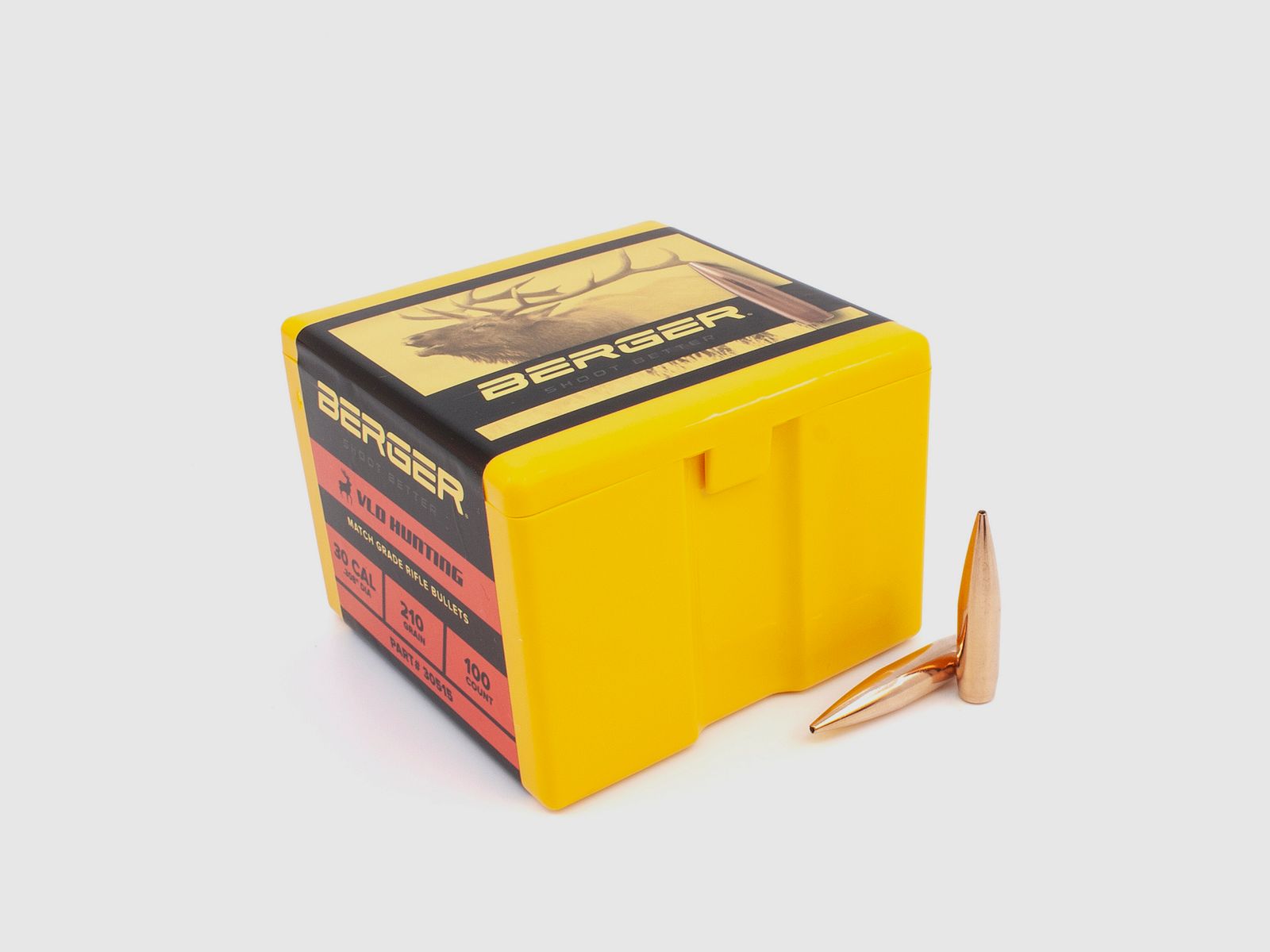 Berger Geschoss .30 VLD Hunting 210GR 100 Stück