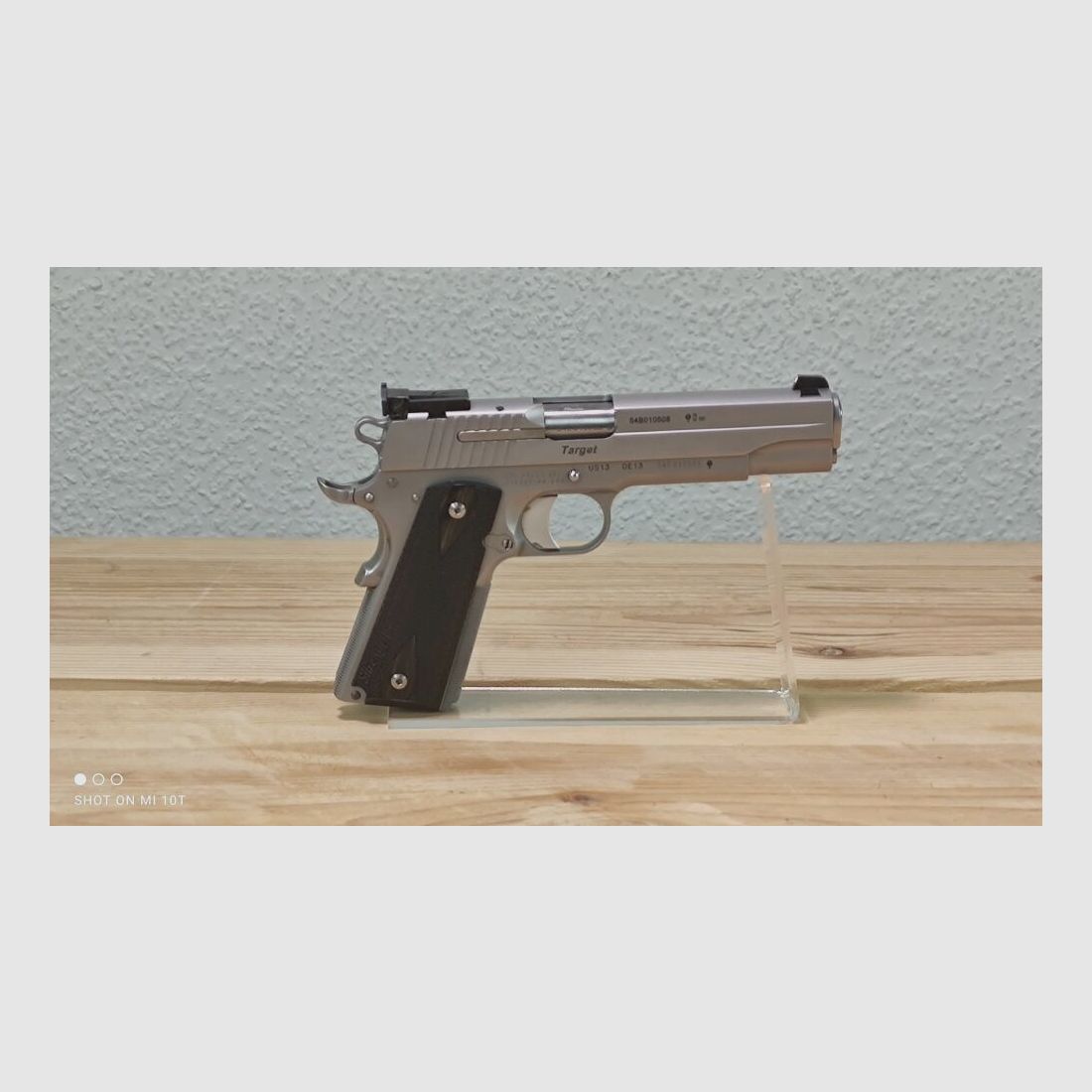 SigSauer 1911 Target Stainless