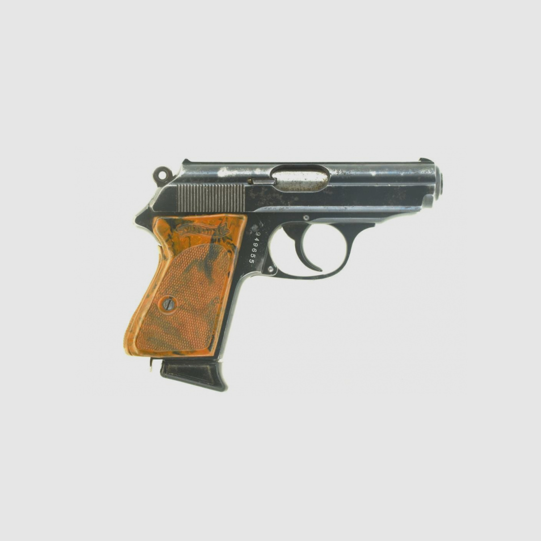 Selbstladepistole Dienstwaffe Wehrmachtspistole Walther PPK Kaliber 7,65 mm Browning Baujahr ca.1933