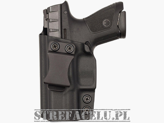 Kabura wewnętrzna lewa do pistoletu Beretta APX Compact, LH IWB kydex, kolor: czarny