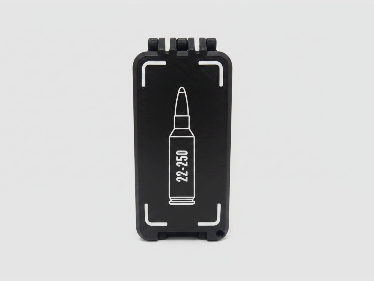 Filamelt Munitionsbox / 22-250 Remington / 'Klapp- / Rastdeckel' / Patronenbox, Ammo Box