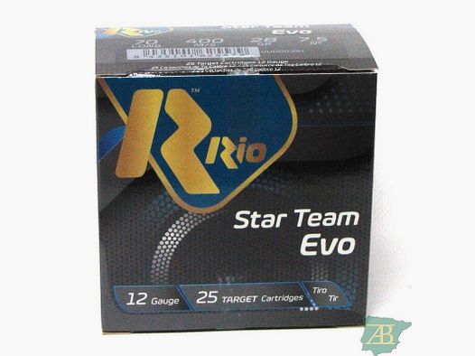 Kiste mit Patronen RIO STAR TEAM EVO 28GR