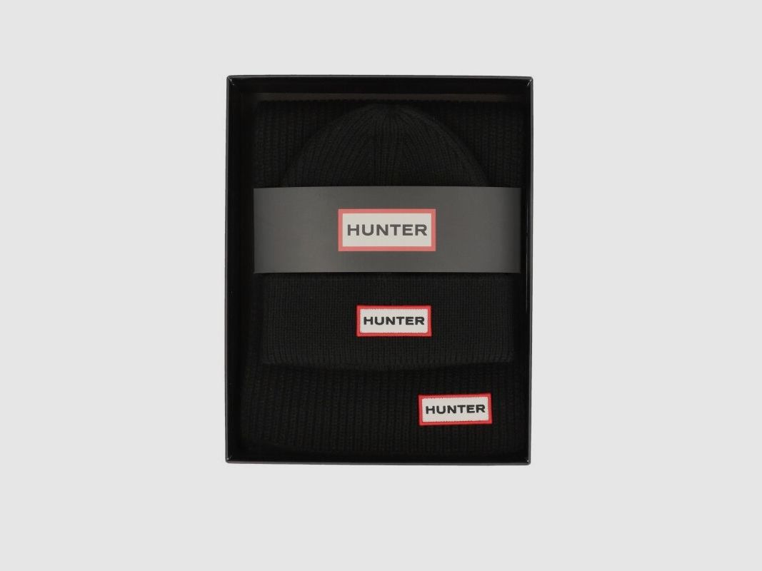 Hunter Boots Unisex Set Mütze/Schal Jura