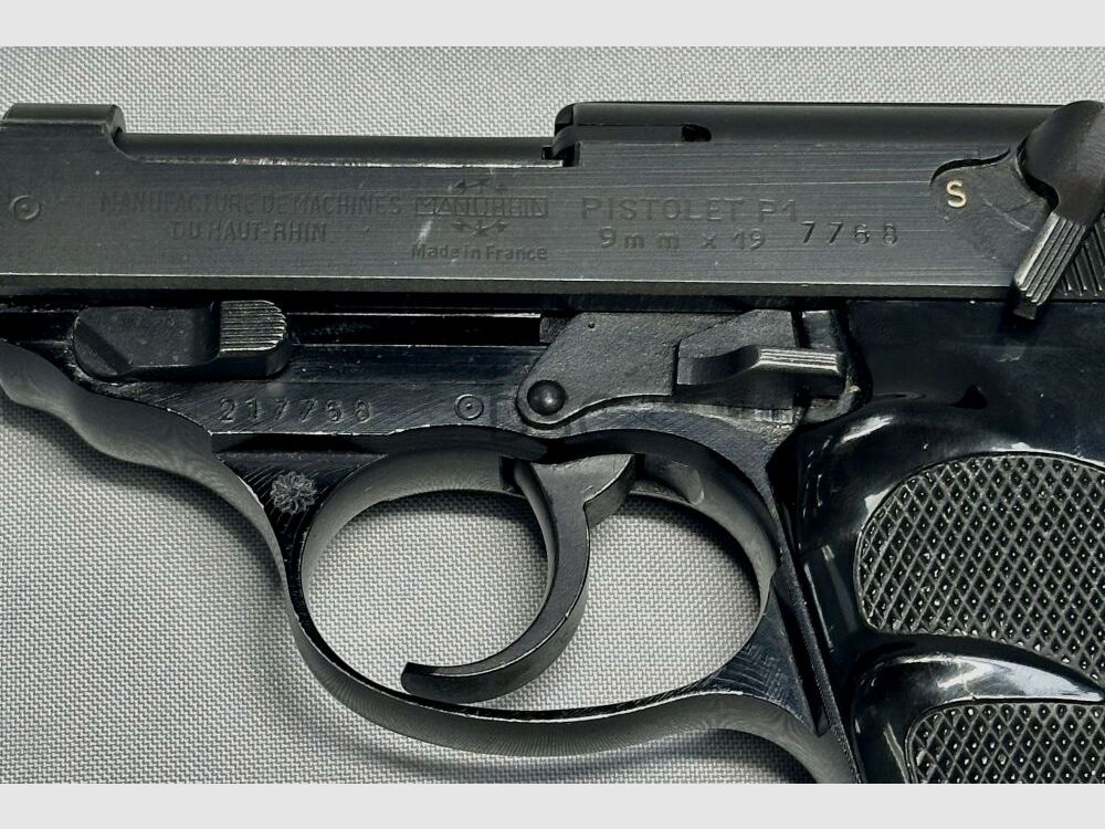 Manurhin P1 de la police de Berlin incl. documents 9mm Luger, image 4 sur 5
