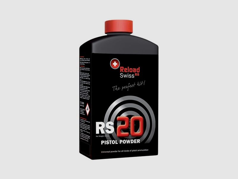 Wiederladelot Reload Swiss RS20 x500g – Vor Bestellung anrufen