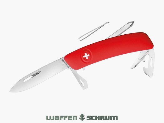 Cuchillo plegable Swiza D04 bloqueo de hoja longitud de hoja: 7,5 cm - acero 440