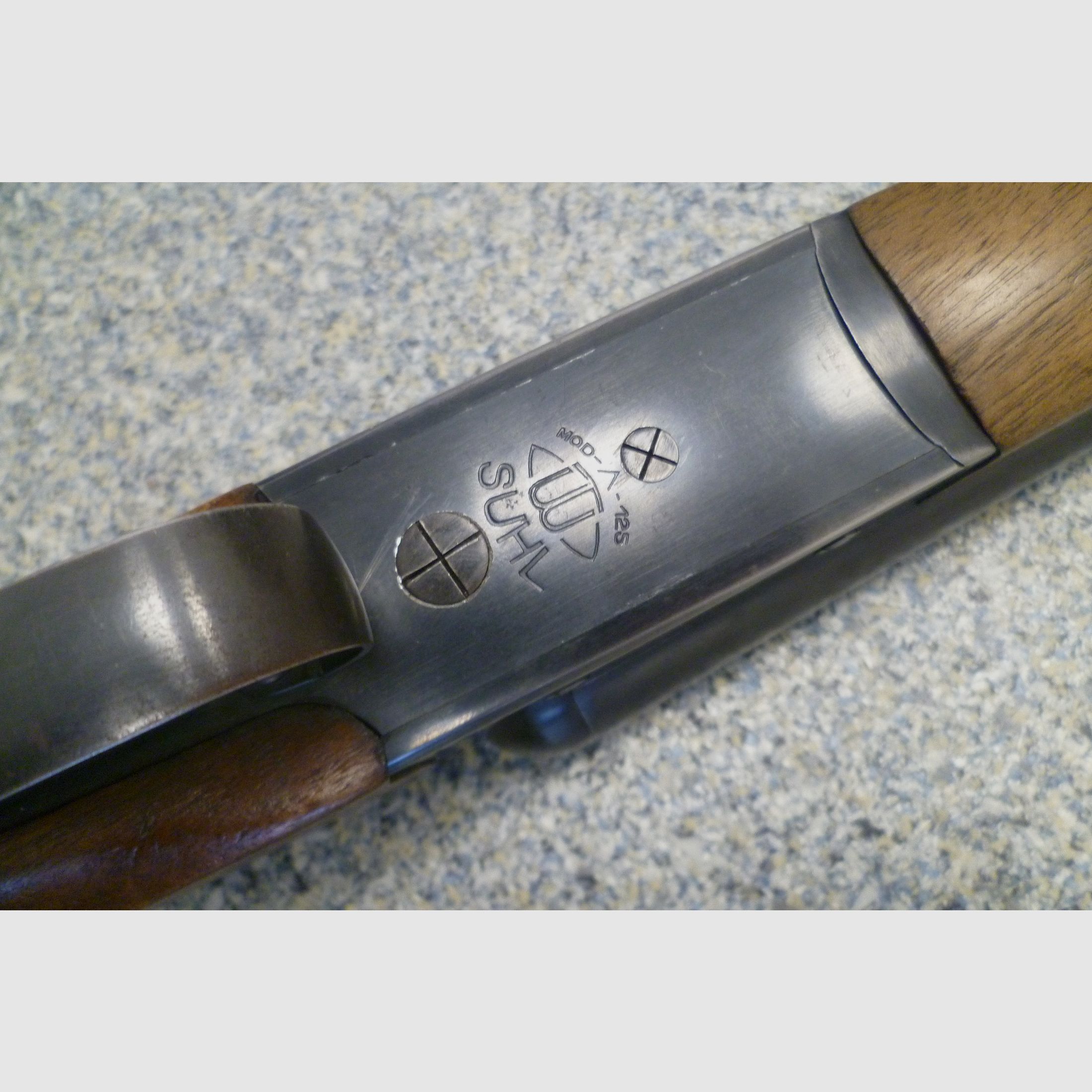 Escopeta doble Thälmann Werke Suhl modelo 125 12/70