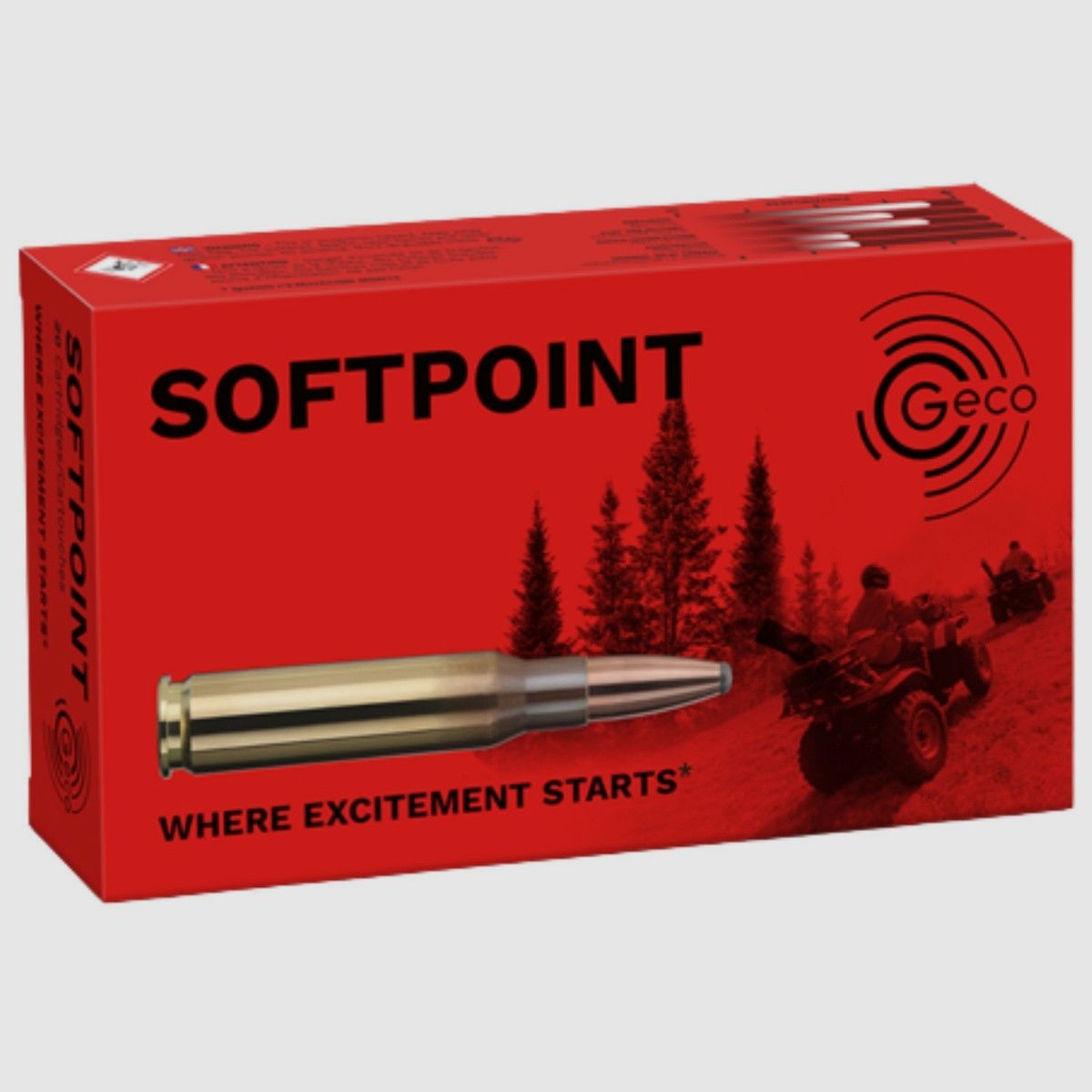 .243 Win Geco SP / TM Softpoint 105gr/6,8g (2123401), zdjęcie 1 z 3