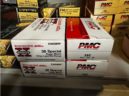 .38 Special WC 148 grs