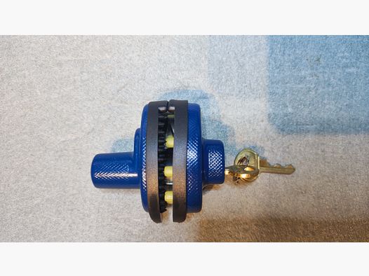 Master Lock Abzugsschloss 90DSPT Dunkelblau – unbenutzt