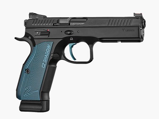 CZ CZ75 Shadow 2 Schwarz/Blau Single Action