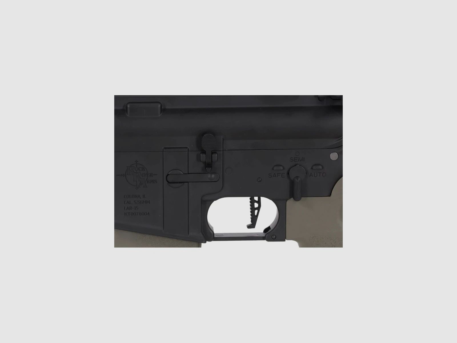 SA M4 Carbine M-LOK (RRA SA-P14 PRIME™ Aster II ETU BLDC™) Rifle Airsoft Libre a partir de 18 - Negro/Verde -F-