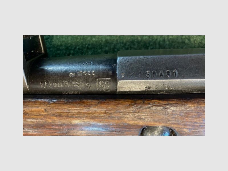 M-39 FINLANDESE, PROD.VKT 1941 S.A. 7,62X54R, afbeelding 3 van 7