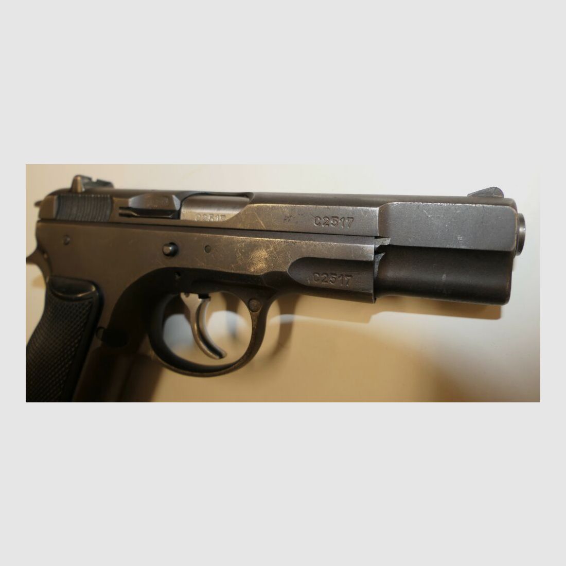 CZ	 Halbautomatische Pistole, CZ75, 9x19mm; 9mm Para; 9mm Luger