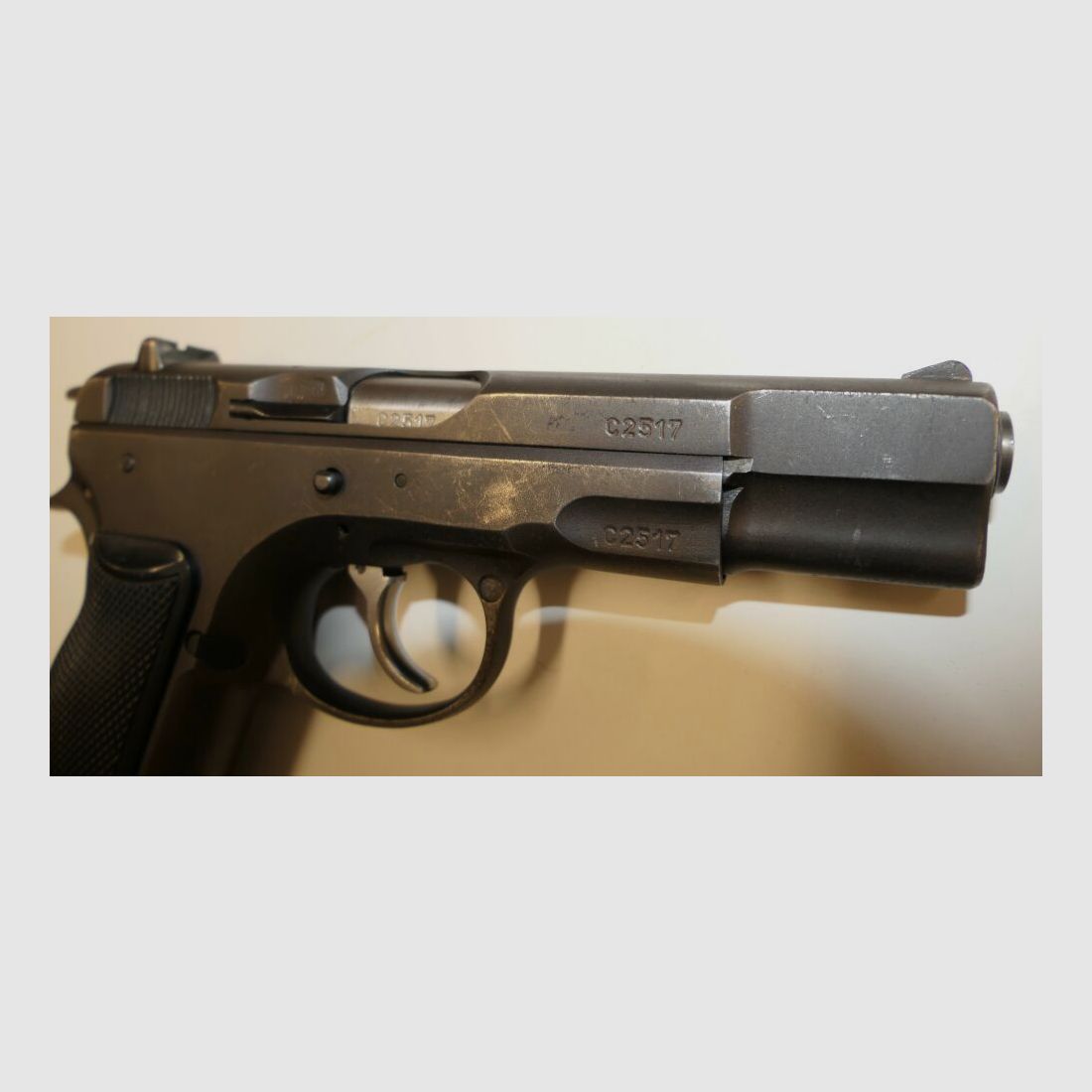 CZ Halbautomatische Pistole, CZ75, 9x19mm; 9mm Para; 9mm Luger