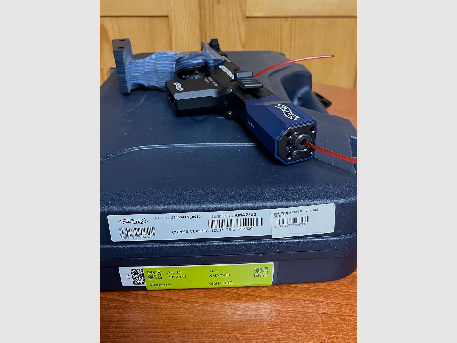 Walther GSP 500. Classic. re Gr. L 