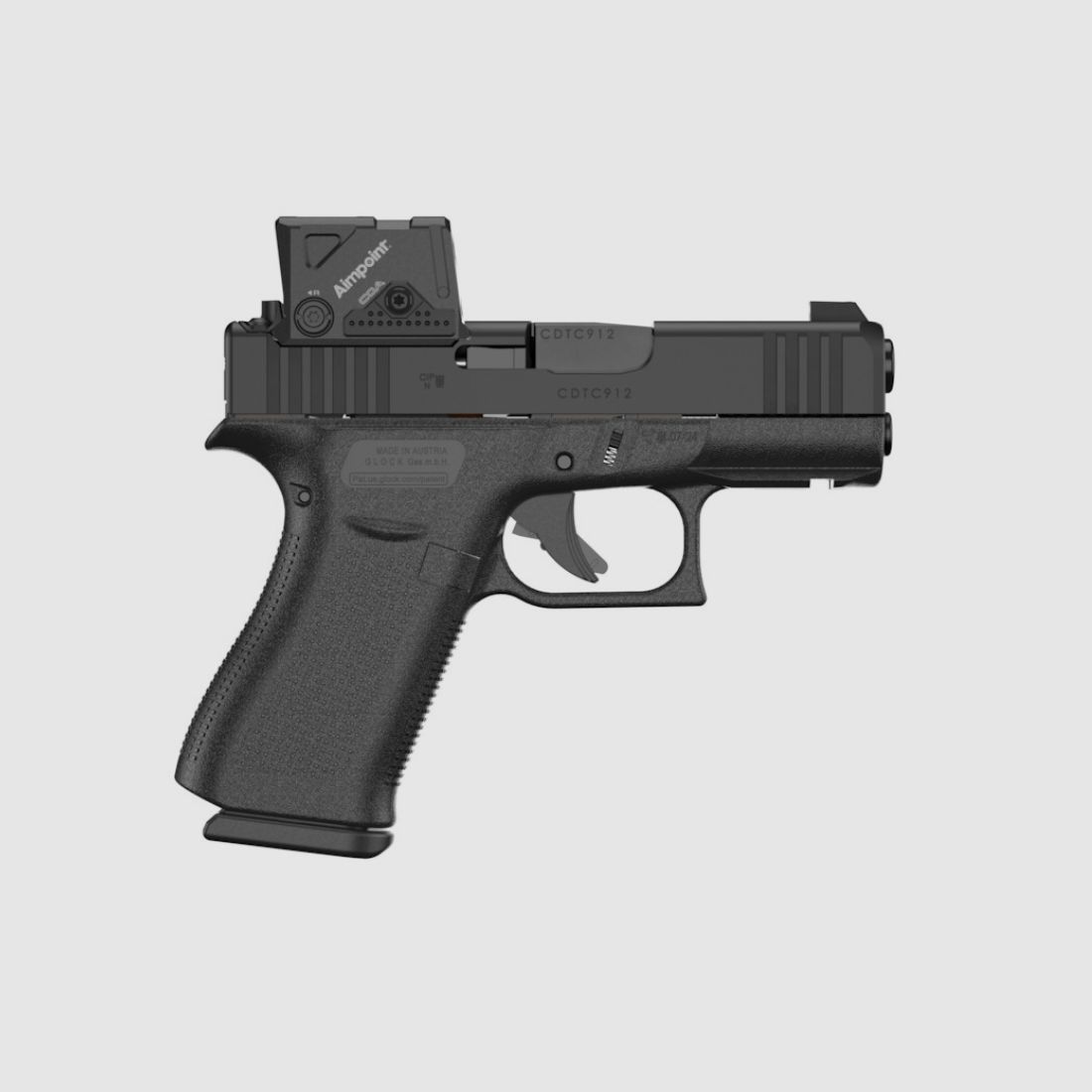 GLOCK - Pistole G43X A-CUT COA COMBO