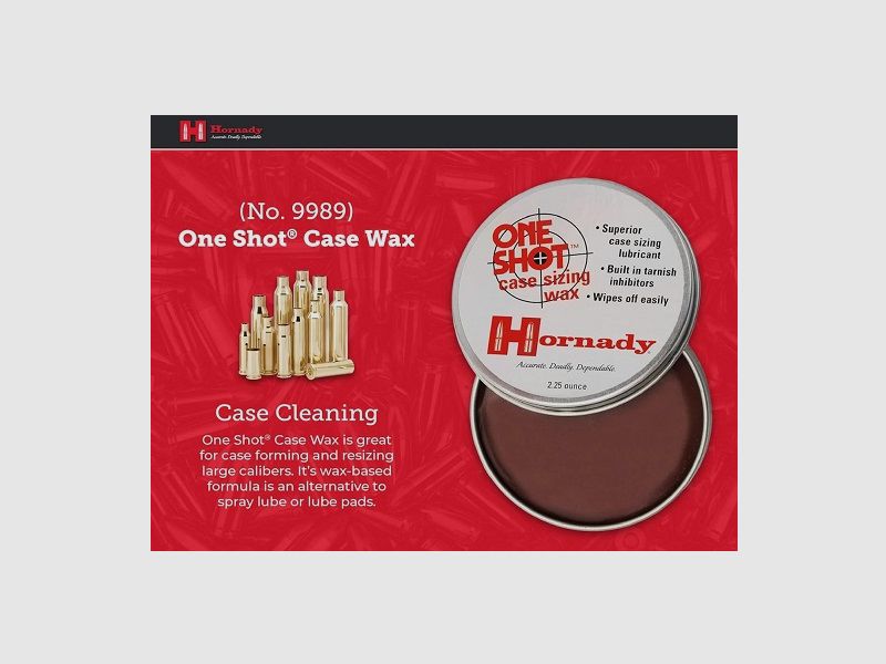 Hornady Cera para cartuchos ONE SHOT® CASE SIZING WAX #9989