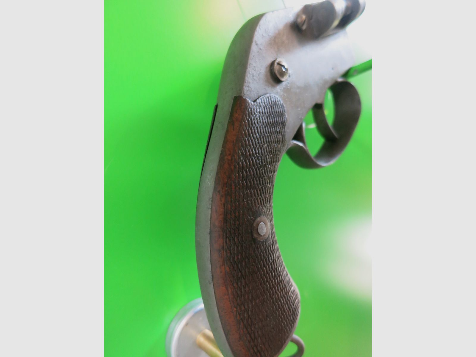 Signalpistole; Lauflose Fliegerleuchtpistole JGA (Anschütz) System Eisfeld, Kal. 11 mm Spezialpatrone  #81-