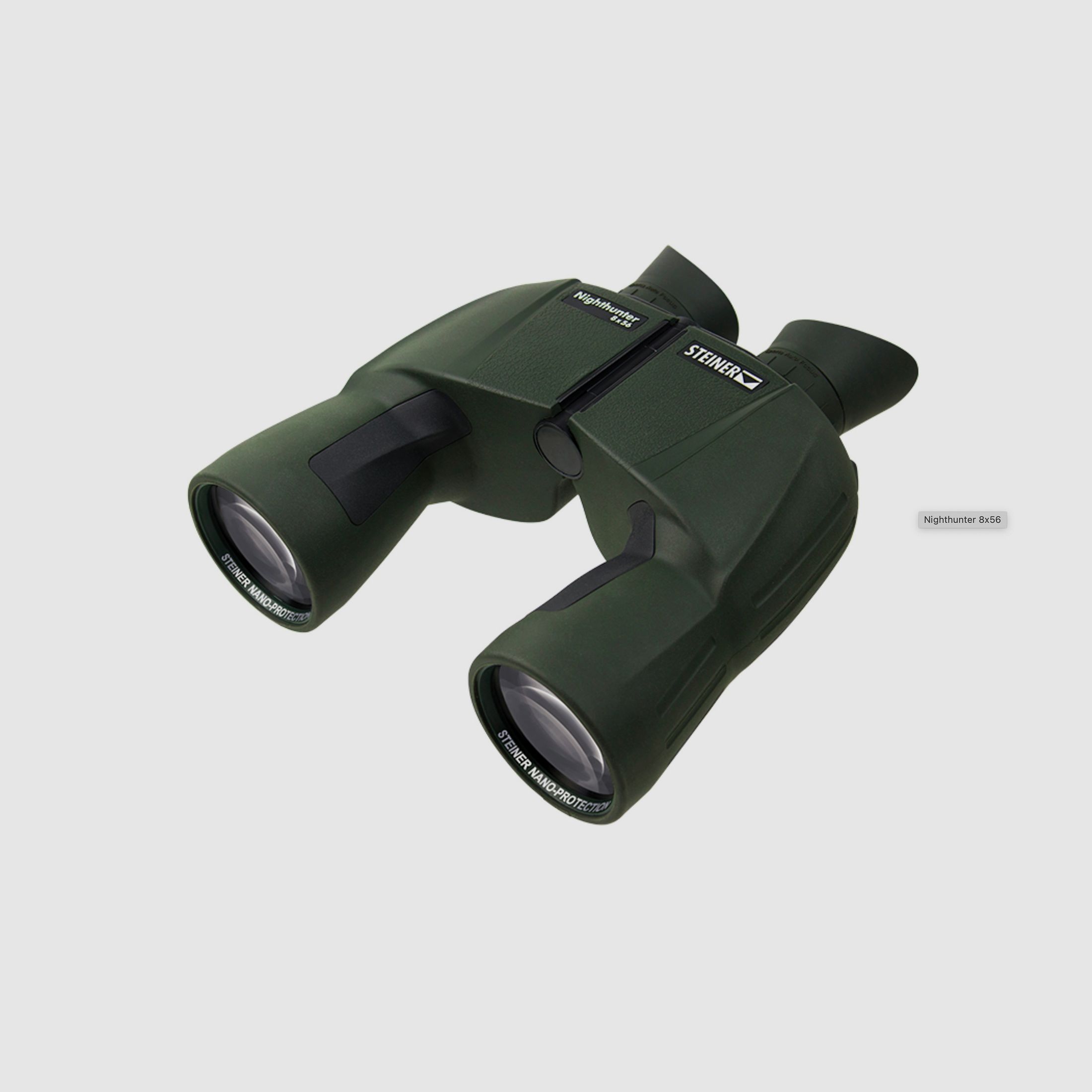 STEINER NIGHTHUNTER 8x56 prismáticos con correa y bolsa