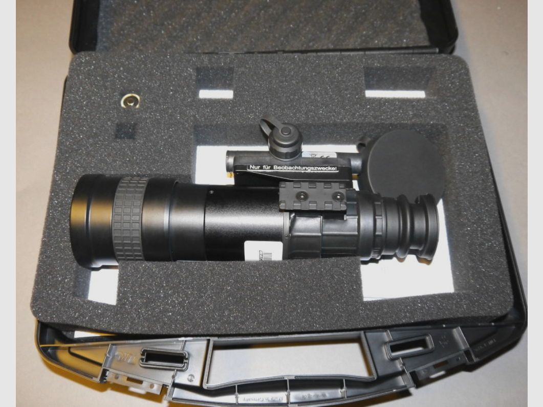 Nightspotter EVO Photonis Generación 2+ negro/blanco tubo