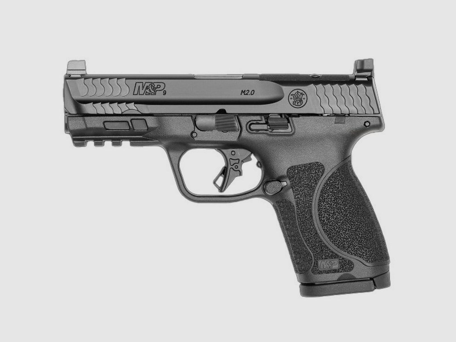 Pistolet S&W M&P9 Compact M2.0 OR No Thumb Safety 9×19 4″ 15