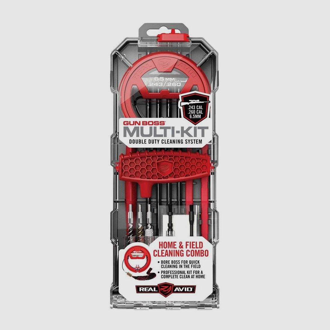 Real Avid Gun Boss Multi-Kit - .243CAL/.260CAL/6.5MM
