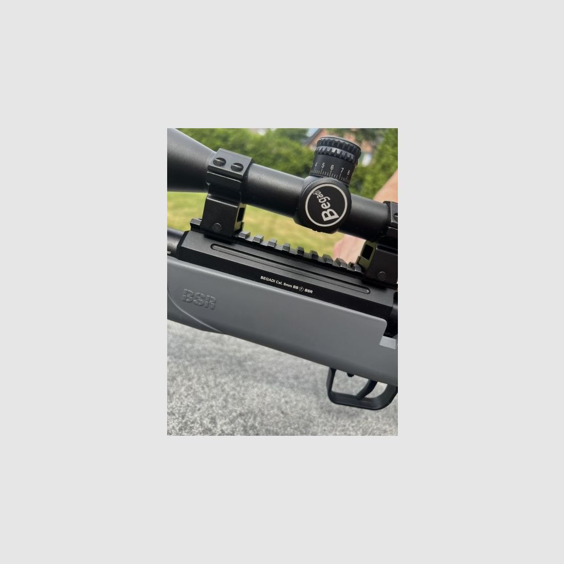 Begadi BSR Scharfschützengewehr / Sniper Airsoft Komplettset