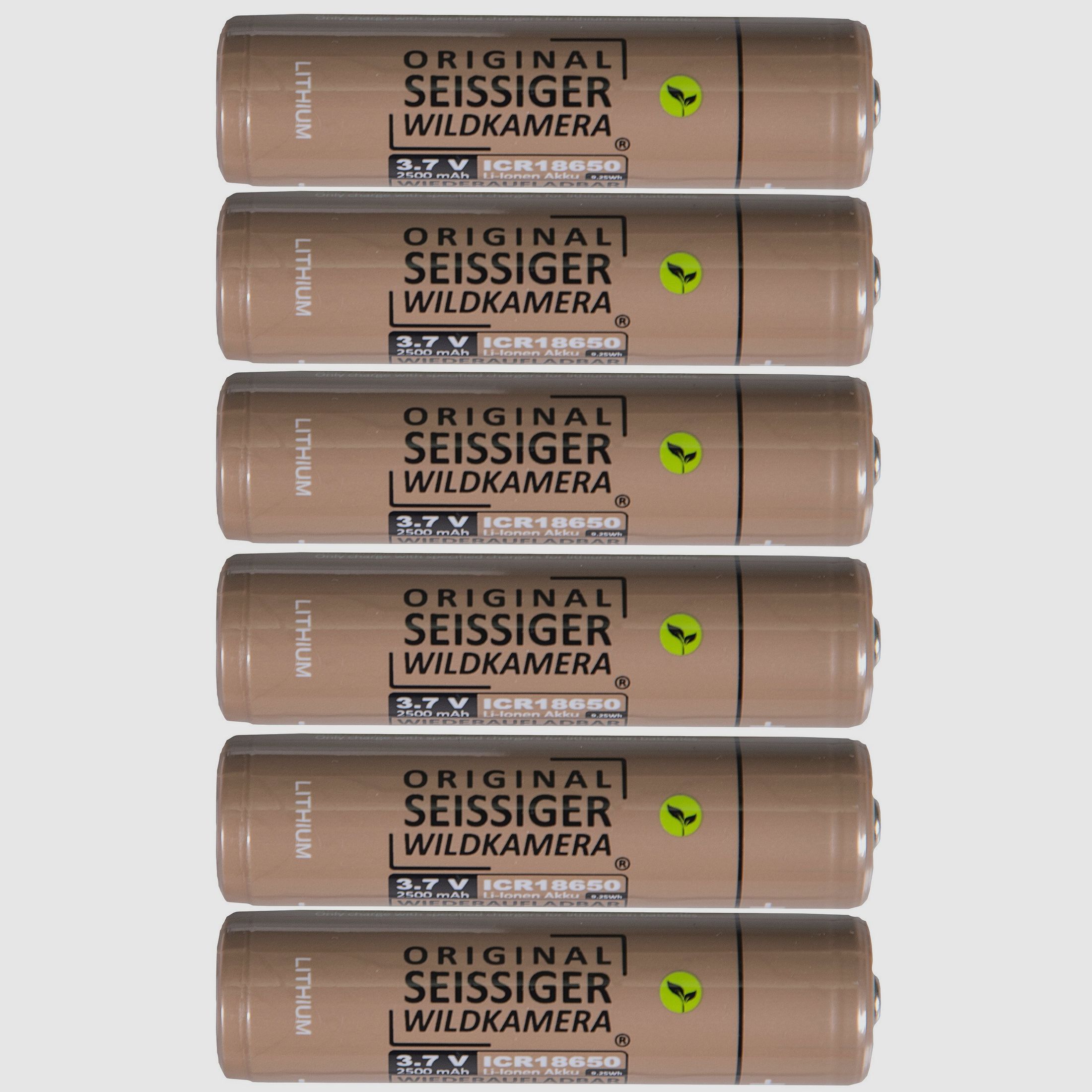 Zestig Li-Ion Batterijen 6 Stuks