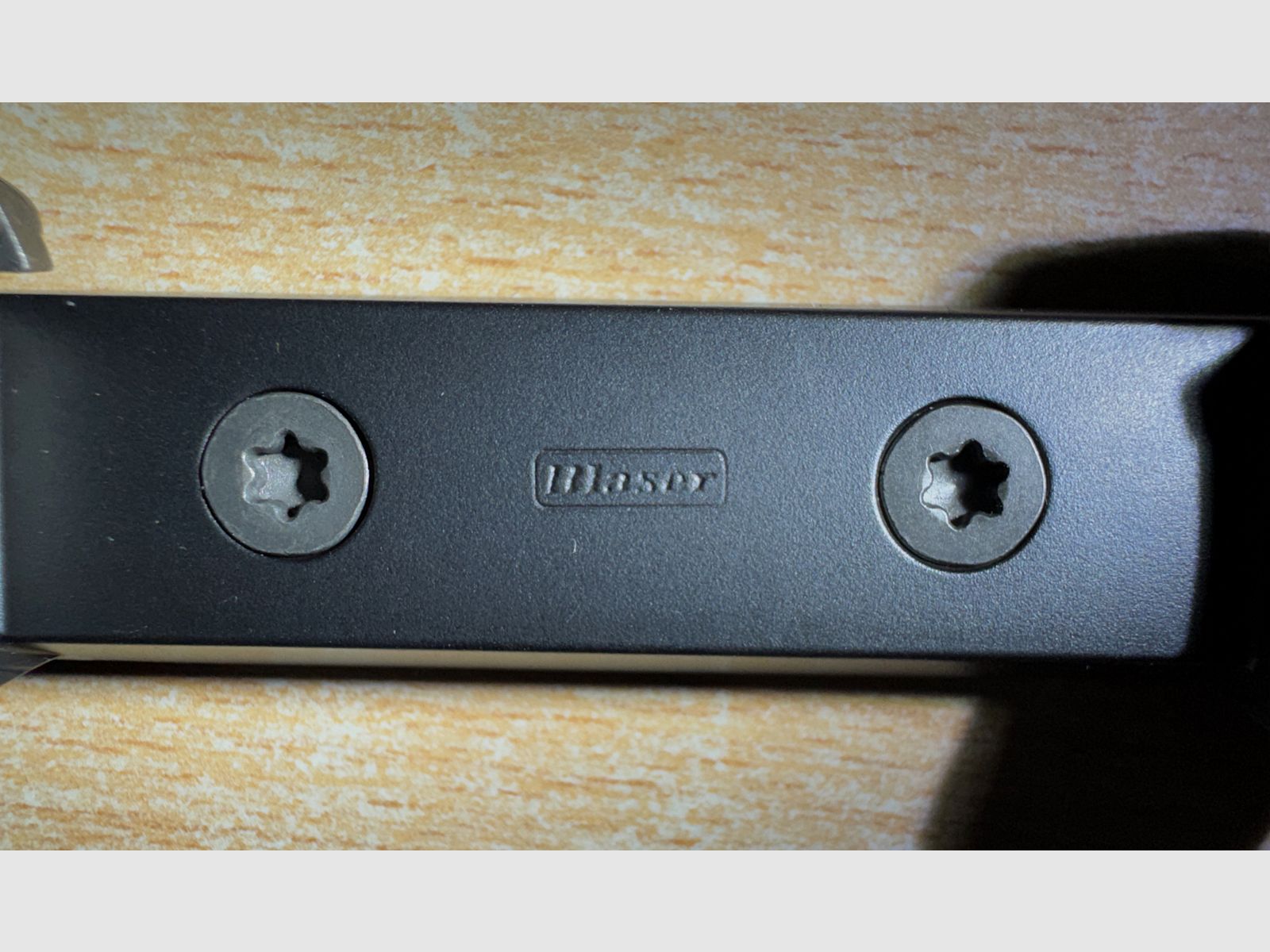 Blaser saddle mount for Swarovski rail