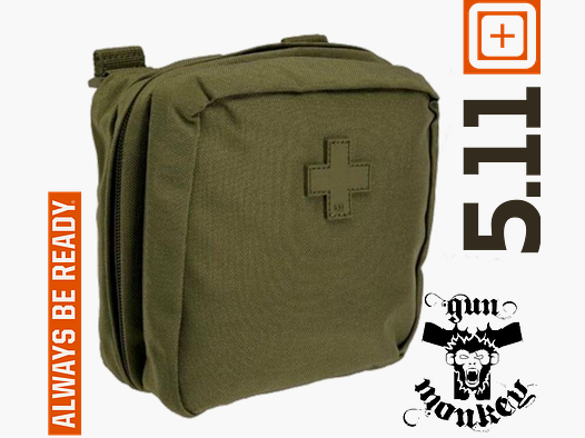 Erste-Hilfe-Tasche 5.11 6.6 Med Pouch Farbe 186:Ranger Green (58715)