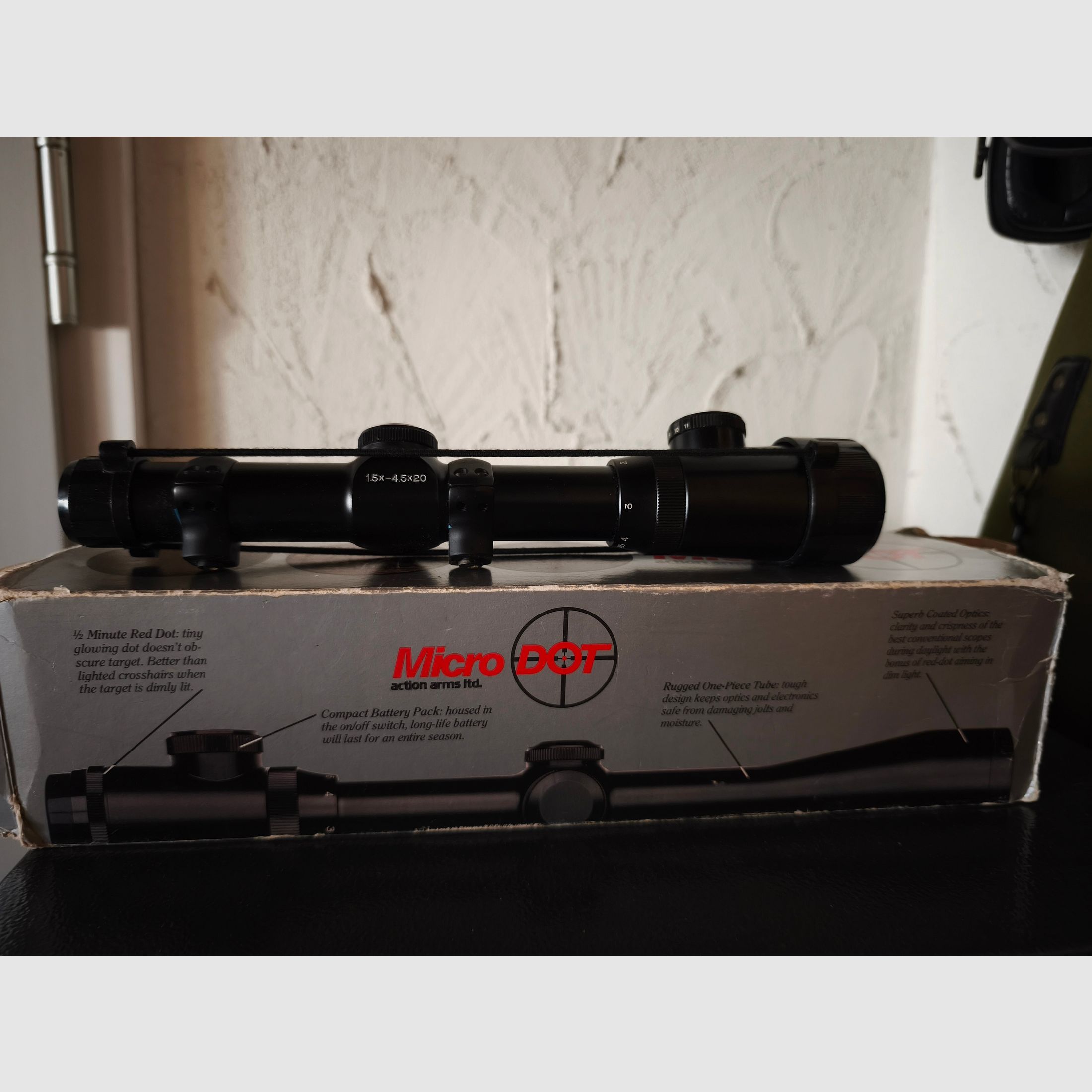 Micro DOT Drückjagdglas 1,5-4,5x20